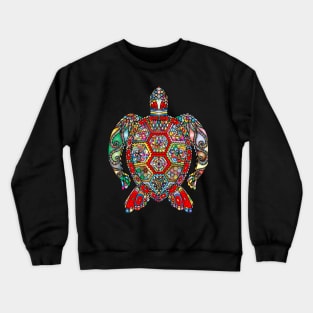 sea turtle art Crewneck Sweatshirt